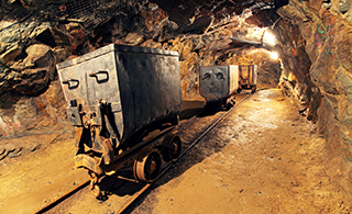 Spain-Abanto y Ciérvana: Construction work for mining
